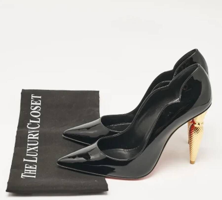 Christian Louboutin Pre-owned Leather heels Black Dames