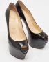 Christian Louboutin Pre-owned Leather heels Black Dames - Thumbnail 2