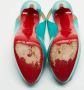 Christian Louboutin Pre-owned Leather heels Blue Dames - Thumbnail 6