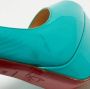 Christian Louboutin Pre-owned Leather heels Blue Dames - Thumbnail 8