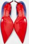Christian Louboutin Pre-owned Leather heels Blue Dames - Thumbnail 6