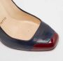 Christian Louboutin Pre-owned Leather heels Blue Dames - Thumbnail 7