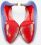 Christian Louboutin Pre-owned Leather heels Blue Dames - Thumbnail 6