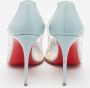 Christian Louboutin Pre-owned Leather heels Blue Dames - Thumbnail 5