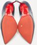 Christian Louboutin Pre-owned Leather heels Blue Dames - Thumbnail 5