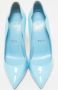 Christian Louboutin Pre-owned Leather heels Blue Dames - Thumbnail 2