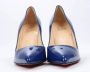 Christian Louboutin Pre-owned Leather heels Blue Dames - Thumbnail 3