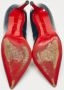 Christian Louboutin Pre-owned Leather heels Blue Dames - Thumbnail 5