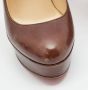 Christian Louboutin Pre-owned Leather heels Brown Dames - Thumbnail 8