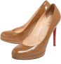 Christian Louboutin Pre-owned Leather heels Brown Dames - Thumbnail 3