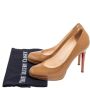 Christian Louboutin Pre-owned Leather heels Brown Dames - Thumbnail 7