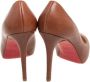 Christian Louboutin Pre-owned Leather heels Brown Dames - Thumbnail 4