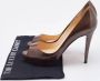 Christian Louboutin Pre-owned Leather heels Brown Dames - Thumbnail 9