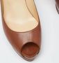 Christian Louboutin Pre-owned Leather heels Brown Dames - Thumbnail 8