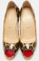 Christian Louboutin Pre-owned Leather heels Brown Dames - Thumbnail 3