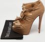 Christian Louboutin Pre-owned Leather heels Brown Dames - Thumbnail 9