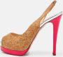 Christian Louboutin Pre-owned Leather heels Brown Dames - Thumbnail 2