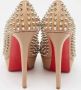 Christian Louboutin Pre-owned Leather heels Brown Dames - Thumbnail 5