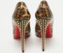 Christian Louboutin Pre-owned Leather heels Brown Dames - Thumbnail 4