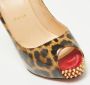 Christian Louboutin Pre-owned Leather heels Brown Dames - Thumbnail 6