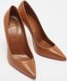 Christian Louboutin Pre-owned Leather heels Brown Dames - Thumbnail 3