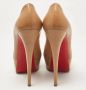 Christian Louboutin Pre-owned Leather heels Brown Dames - Thumbnail 4