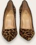 Christian Louboutin Pre-owned Leather heels Brown Dames - Thumbnail 2