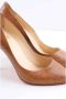 Christian Louboutin Pre-owned Leather heels Brown Dames - Thumbnail 3