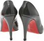 Christian Louboutin Pre-owned Leather heels Gray Dames - Thumbnail 4