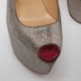 Christian Louboutin Pre-owned Leather heels Gray Dames - Thumbnail 7