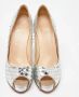 Christian Louboutin Pre-owned Leather heels Gray Dames - Thumbnail 3