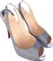 Christian Louboutin Pre-owned Leather heels Gray Dames - Thumbnail 4