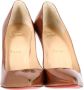 Christian Louboutin Pre-owned Leather heels Brown Dames - Thumbnail 2