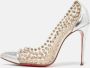 Christian Louboutin Pre-owned Leather heels Gray Dames - Thumbnail 2