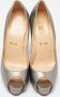 Christian Louboutin Pre-owned Leather heels Gray Dames - Thumbnail 3