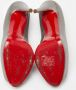 Christian Louboutin Pre-owned Leather heels Gray Dames - Thumbnail 6