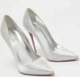 Christian Louboutin Pre-owned Leather heels Gray Dames - Thumbnail 4