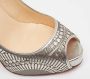 Christian Louboutin Pre-owned Leather heels Gray Dames - Thumbnail 6