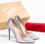 Christian Louboutin Pre-owned Leather heels Gray Dames - Thumbnail 2