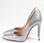 Christian Louboutin Pre-owned Leather heels Gray Dames - Thumbnail 3