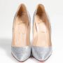 Christian Louboutin Pre-owned Leather heels Gray Dames - Thumbnail 4