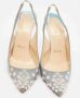 Christian Louboutin Pre-owned Leather heels Gray Dames - Thumbnail 2