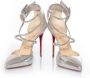 Christian Louboutin Pre-owned Leather heels Gray Dames - Thumbnail 6