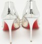 Christian Louboutin Pre-owned Leather heels Gray Dames - Thumbnail 3