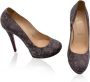 Christian Louboutin Pre-owned Leather heels Gray Dames - Thumbnail 2