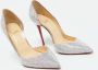 Christian Louboutin Pre-owned Leather heels Gray Dames - Thumbnail 1