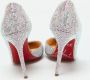 Christian Louboutin Pre-owned Leather heels Gray Dames - Thumbnail 2