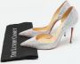 Christian Louboutin Pre-owned Leather heels Gray Dames - Thumbnail 6