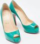 Christian Louboutin Pre-owned Leather heels Green Dames - Thumbnail 4