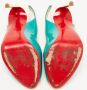 Christian Louboutin Pre-owned Leather heels Green Dames - Thumbnail 6